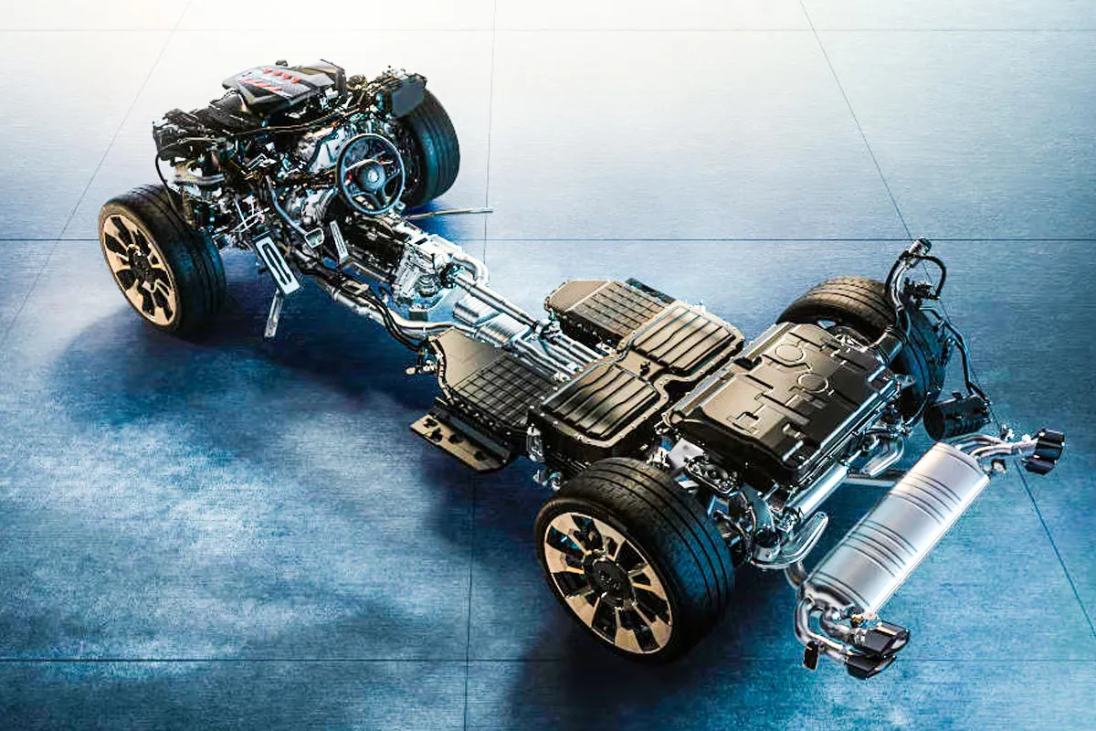 PHEV 파워트레인 - 출처 : BMW