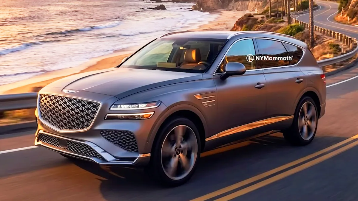 GV80 하이브리드 예상도 / 유튜브 ‘뉴욕맘모스 NYMammoth’