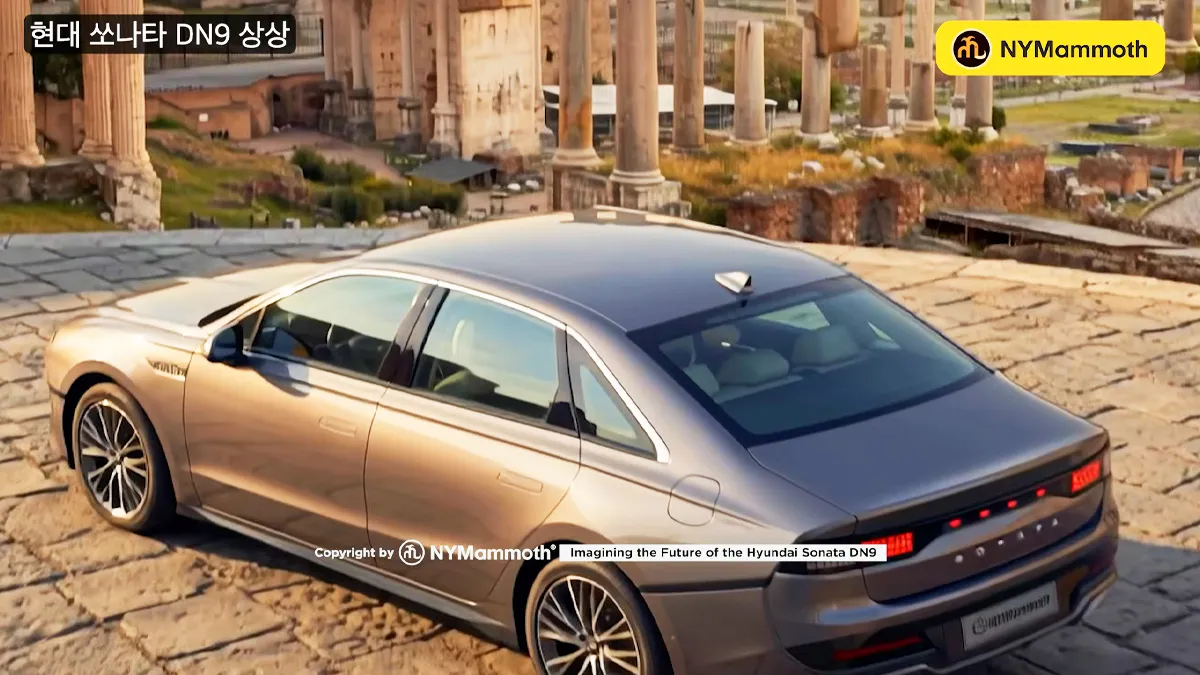 차세대 쏘나타 예상도 / 유튜브 ‘뉴욕맘모스 NYMammoth’
