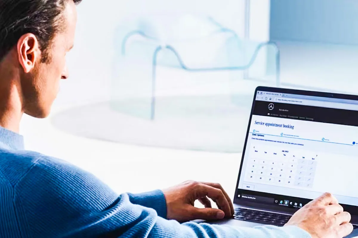 딜러 예시 - 출처 : 메르세데스-벤츠