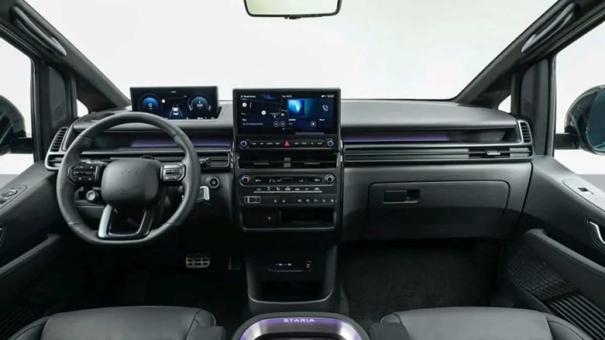 더 뉴스타리아EV 내장 / 사진=현대모터그룹