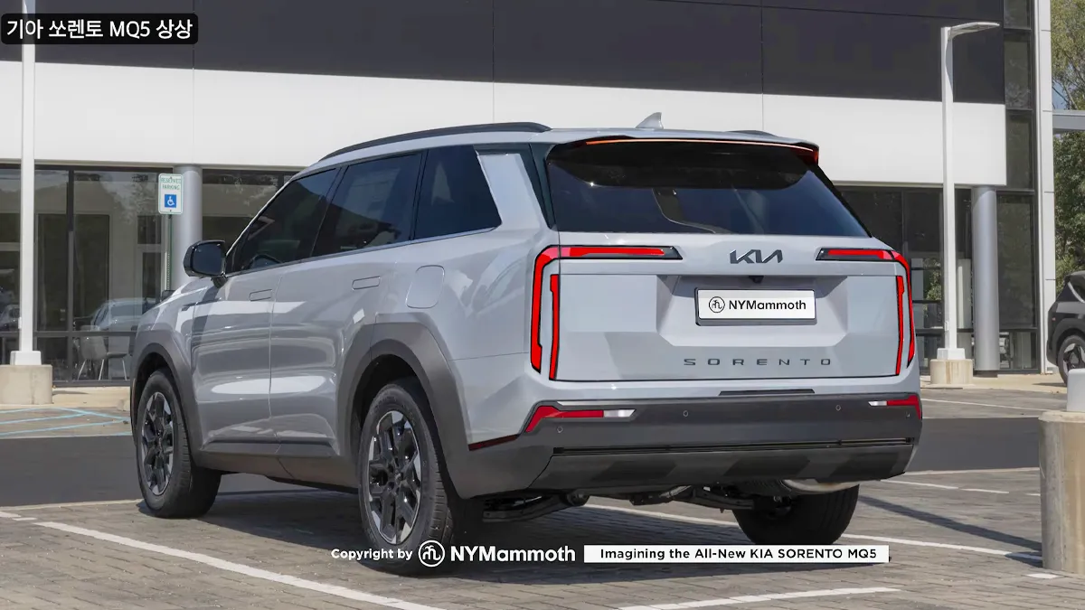 차세대 쏘렌토 예상도 / 유튜브 ‘뉴욕맘모스 NYMammoth’