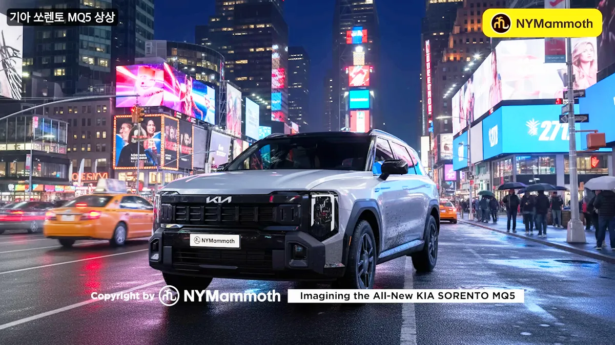 차세대 쏘렌토 예상도 / 유튜브 ‘뉴욕맘모스 NYMammoth’