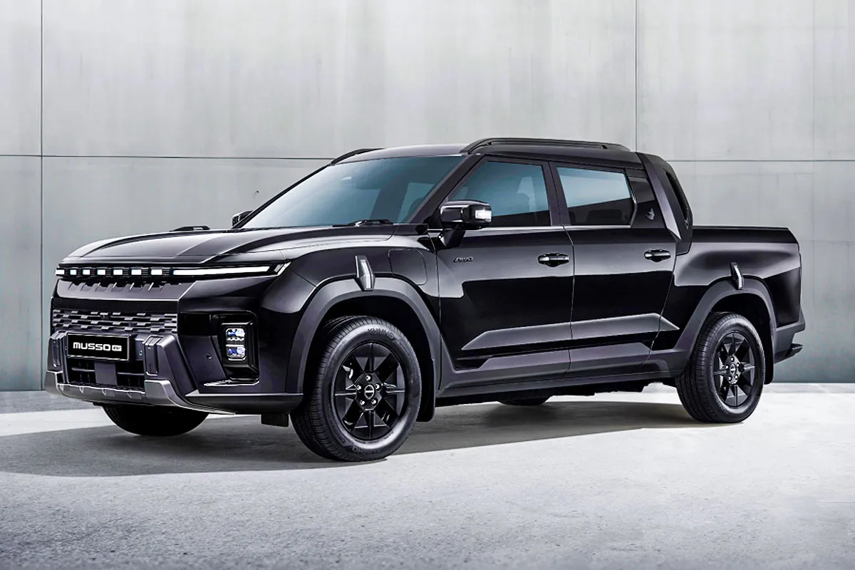 무쏘 EV - 출처 : KGM