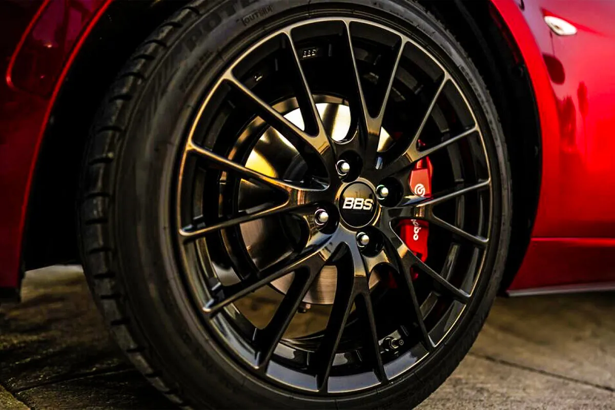 MX-5 BBS 휠 - 출처 : 마쓰다