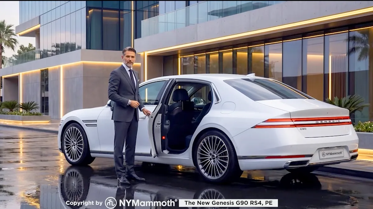 G90 페이스리프트 예상도 / 유튜브 ‘뉴욕맘모스 NYMammoth’
