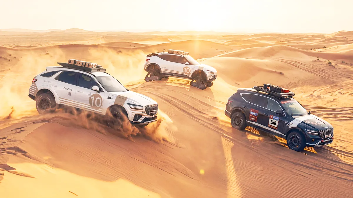 GV80 데저트 에디션, GV70·GV60 아웃도어 콘셉트 / 제네시스