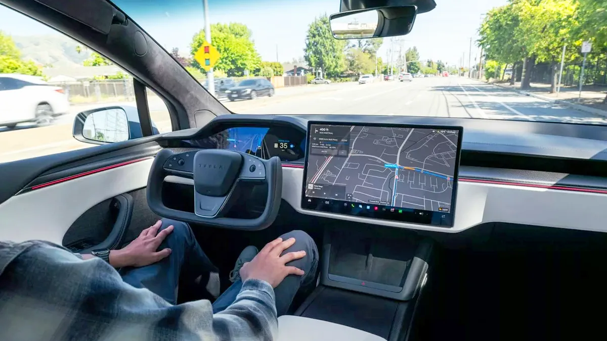 모델 X 실내 / 테슬라