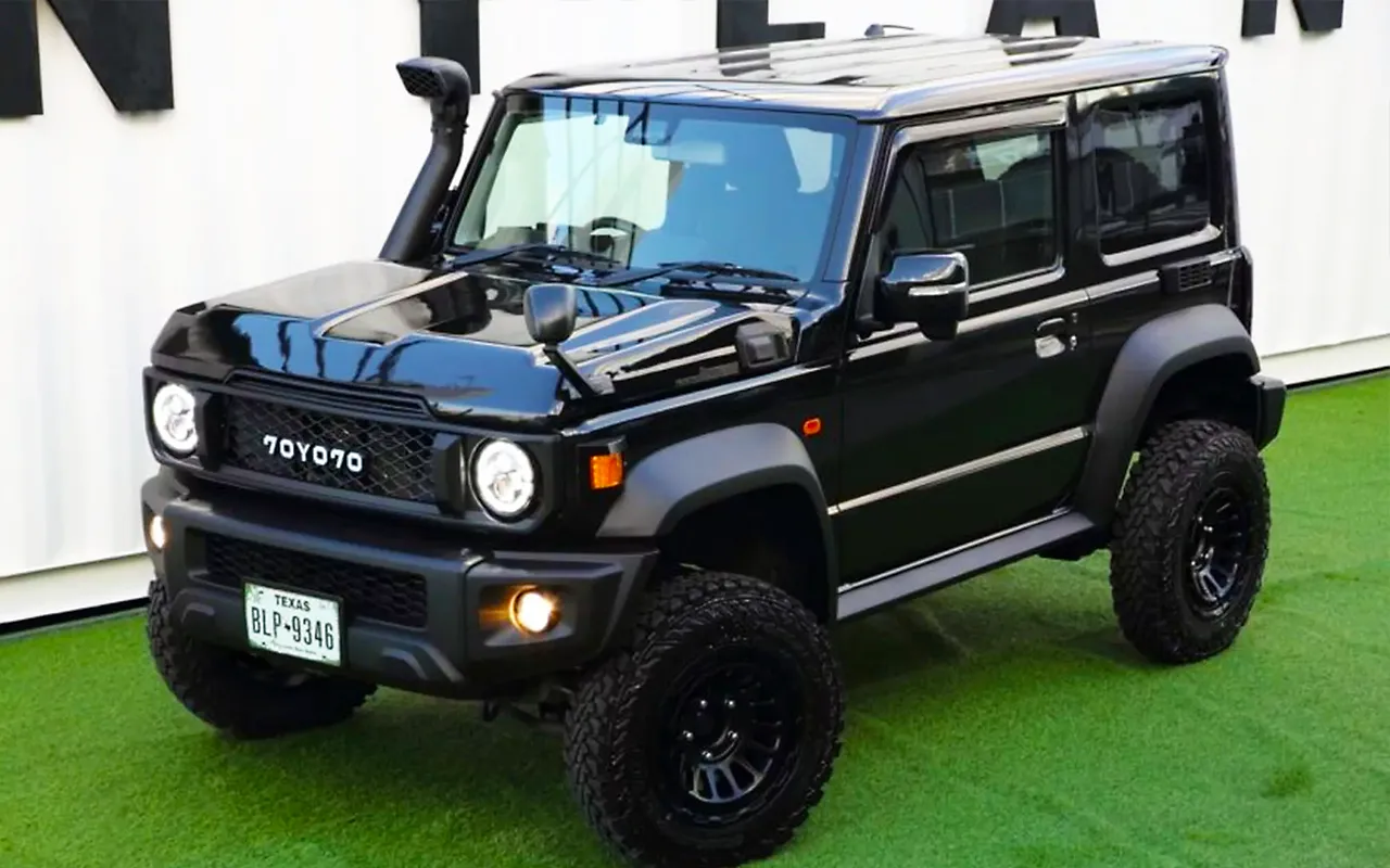 지미랜드가 선보인 스즈키 짐니 전용 70YO.70