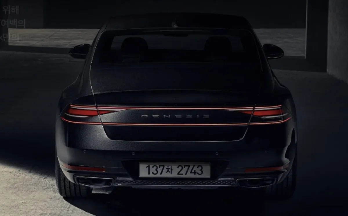 G90 외관 / 사진=제네시스