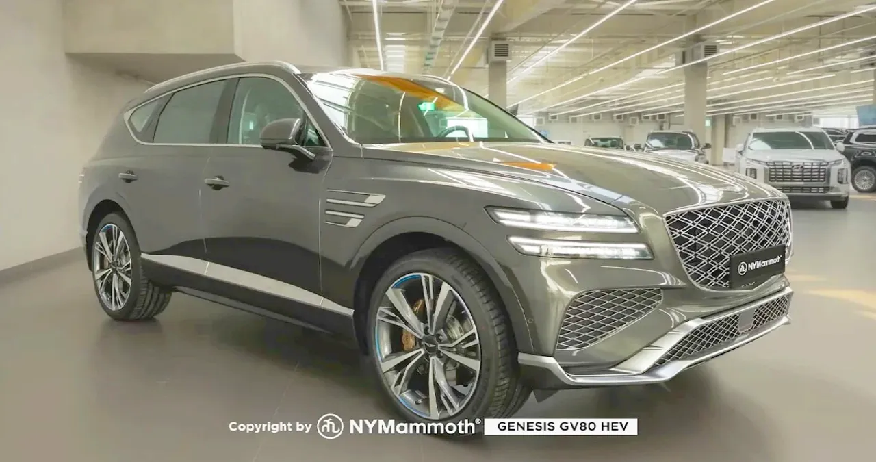 GV80 하이브리드 예상도 / 유튜브 ‘뉴욕맘모스 NYMammoth’
