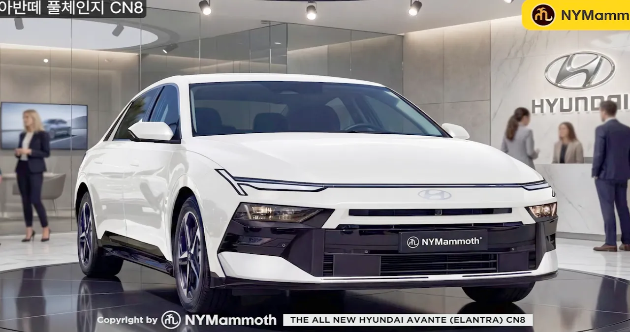 아반떼 CN8 예상도 / 유튜브 ‘뉴욕맘모스 NYMammoth’