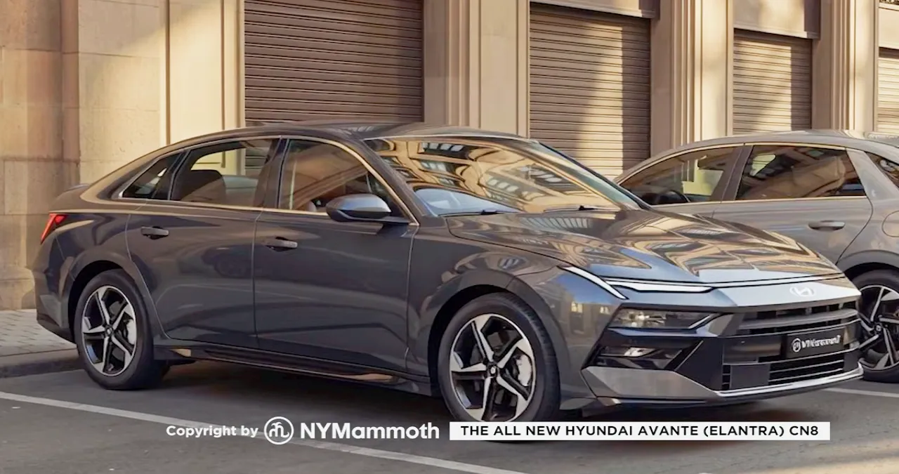 아반떼 CN8 예상도 / 유튜브 ‘뉴욕맘모스 NYMammoth’
