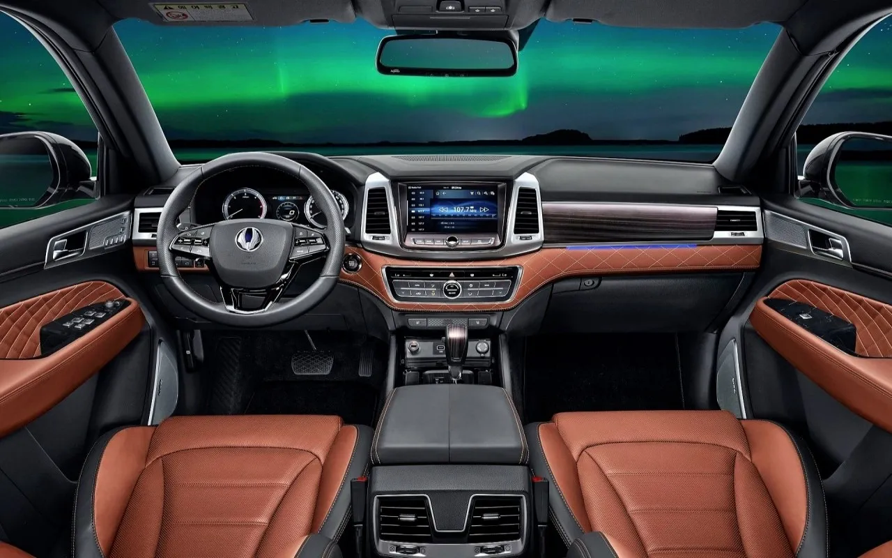 G4 렉스턴 실내 / 사진=KGM