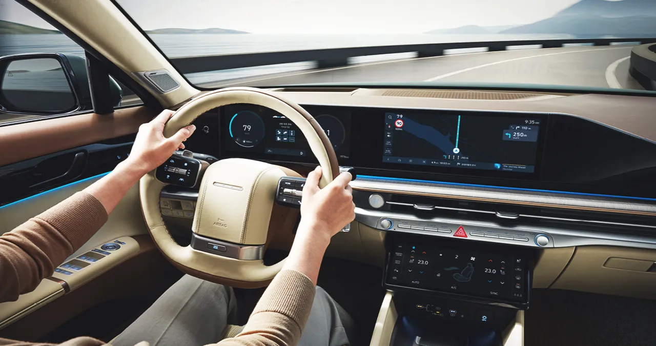 그랜저 하이브리드 실내 / 현대자동차