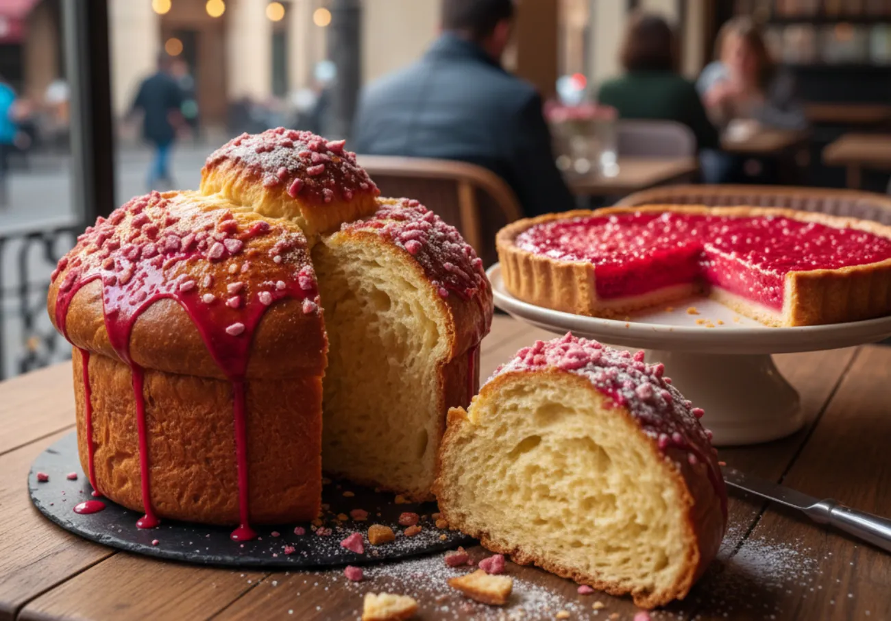 사진= ‘프랄린 브리오슈’와 ‘타르트 오 프랄린’