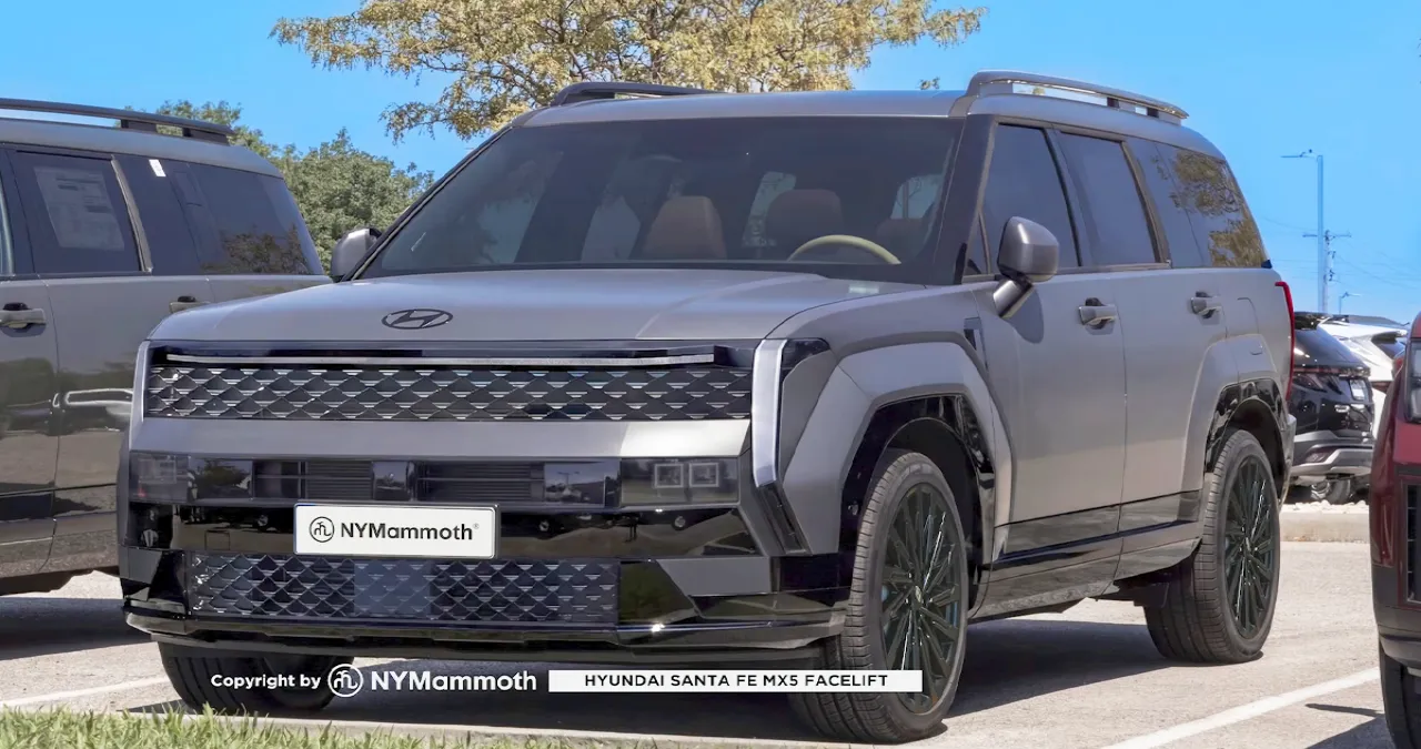 싼타페 페이스리프트 예상도 / 유튜브 ‘뉴욕맘모스 NYMammoth’