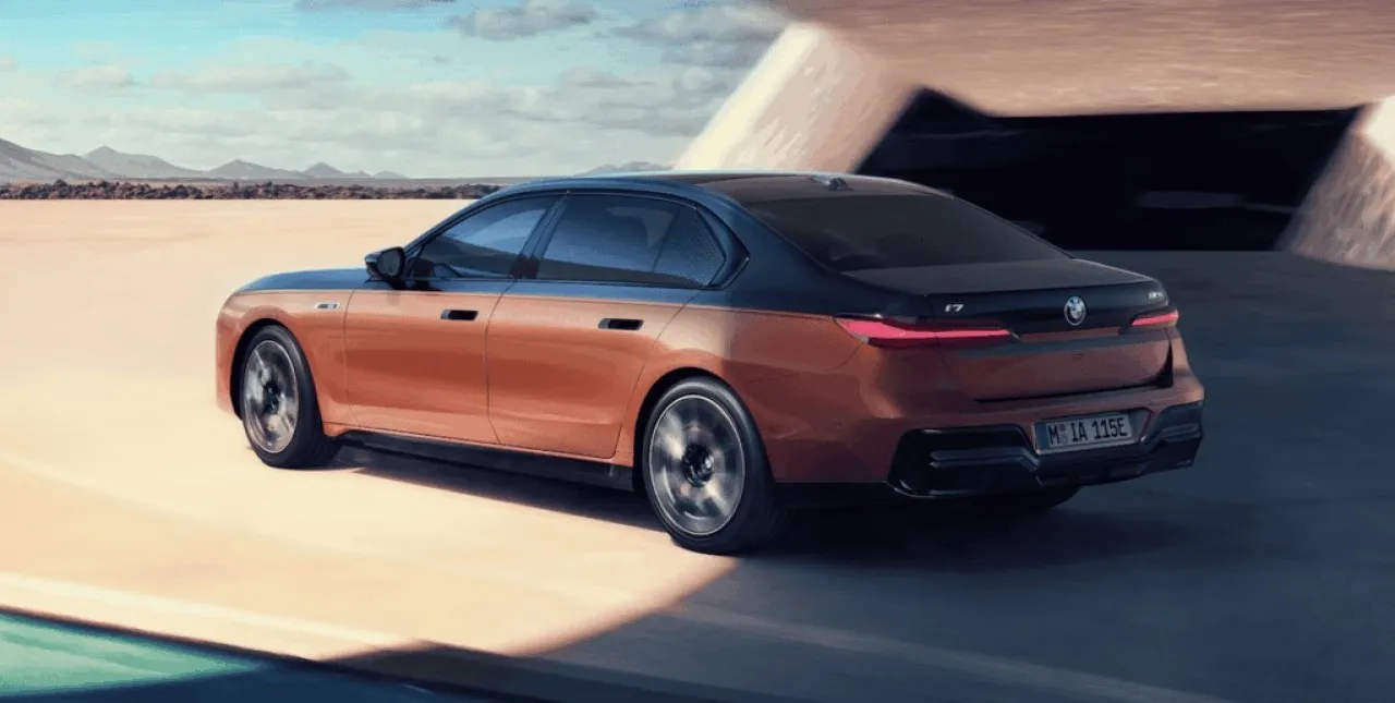 BMW i7 후면 / 사진=BMW