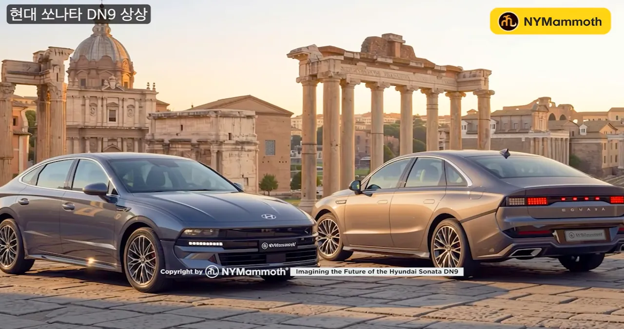 쏘나타 풀체인지 예상도 / 유튜브 ‘뉴욕맘모스 NYMammoth’