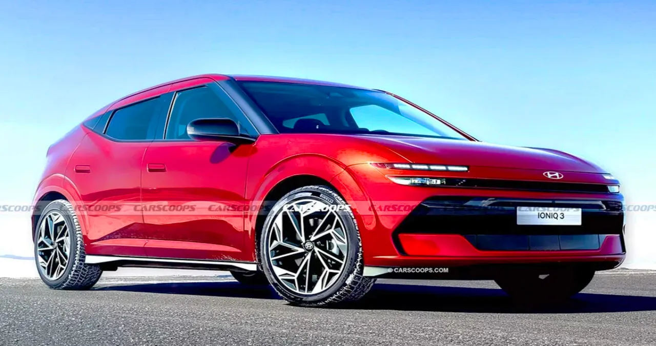 아이오닉 3 예상도 / carscoops