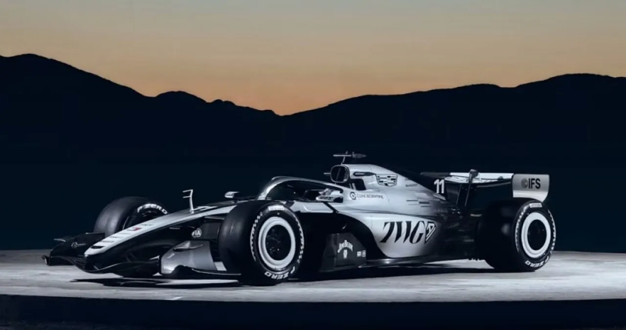 캐딜락 F1 팀의 첫 경주차 / 사진=한국GM