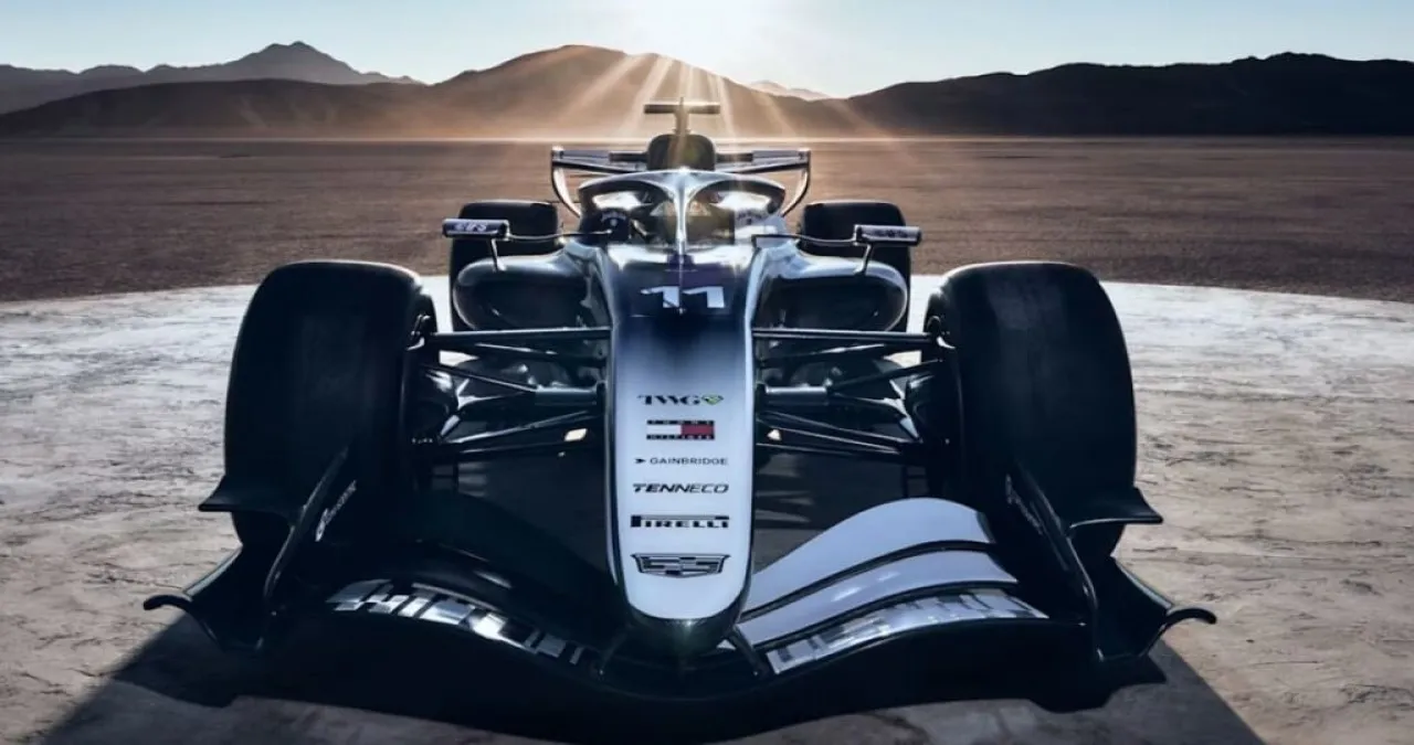 캐딜락 F1 팀의 첫 경주차 / 사진=한국GM