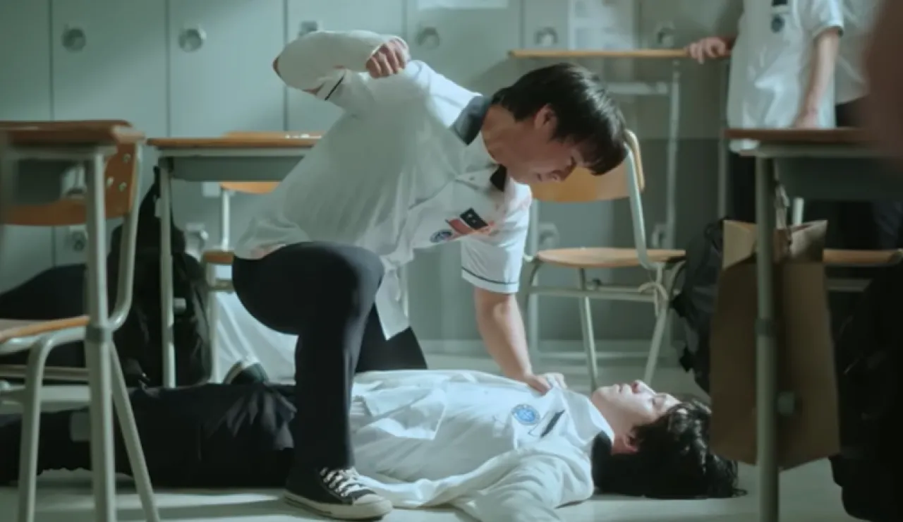 웨이브 오리지널 시리즈 ‘약한영웅 Class 1’ 예고편 캡처