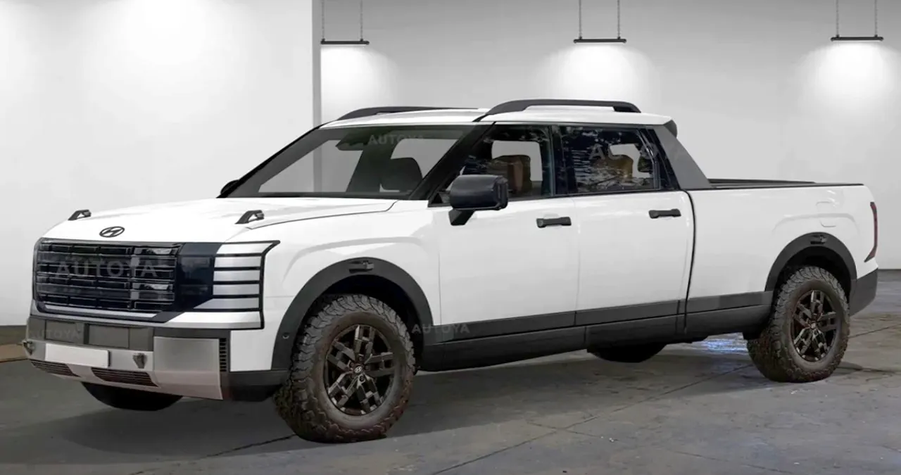 팰리세이드 픽업 모델 예상도 / 유튜브 ‘AutoYa’