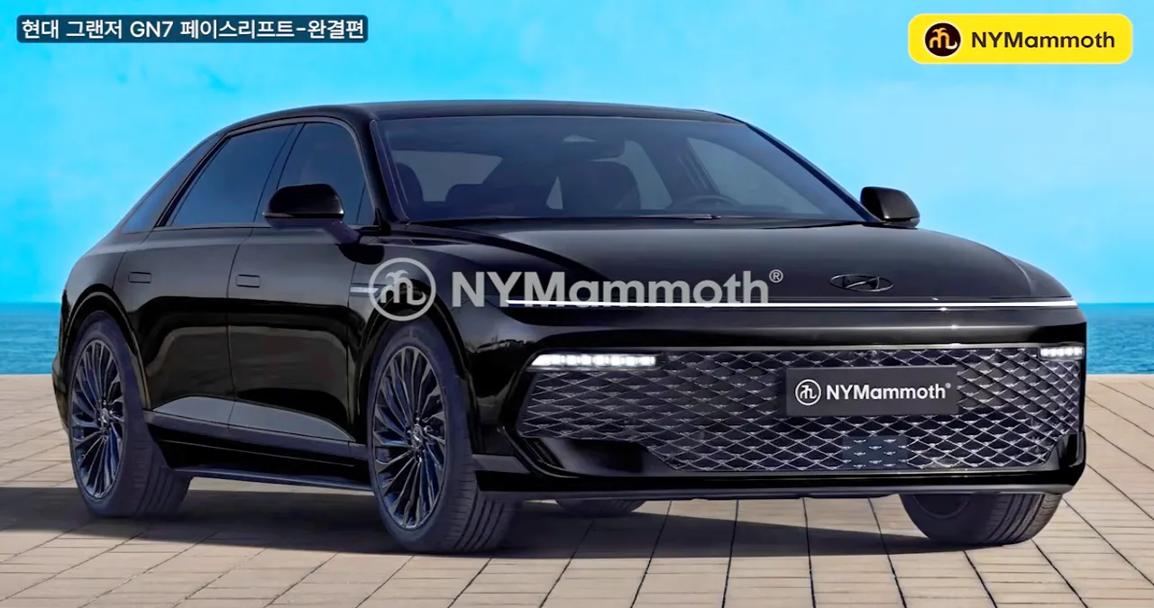 그랜저 페이스리프트 예상도 / 유튜브 ‘뉴욕맘모스 NYMammoth’
