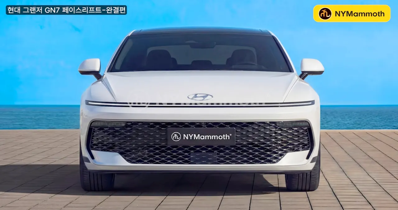 그랜저 페이스리프트 예상도 / 유튜브 ‘뉴욕맘모스 NYMammoth’
