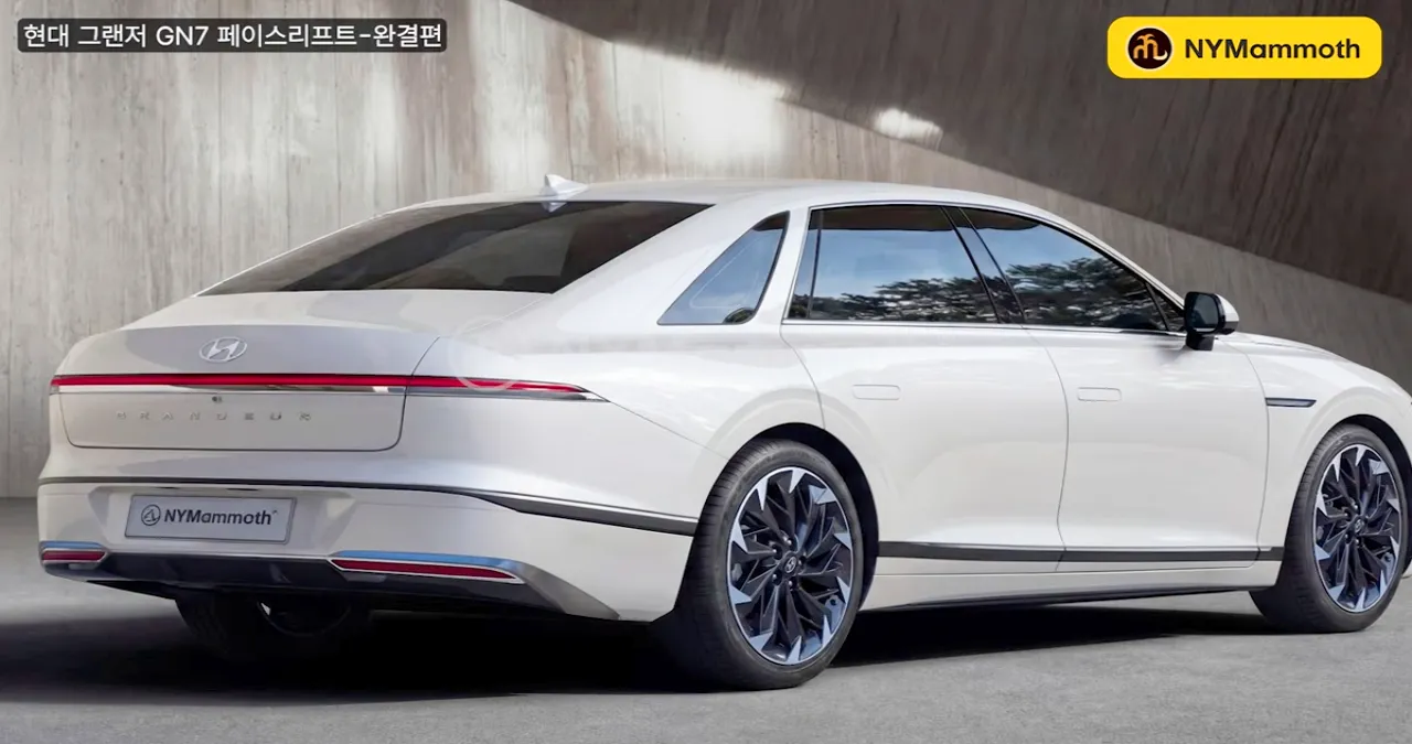 그랜저 페이스리프트 예상도 / 유튜브 ‘뉴욕맘모스 NYMammoth’