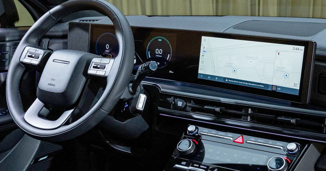 싼타페 실내 / 현대자동차