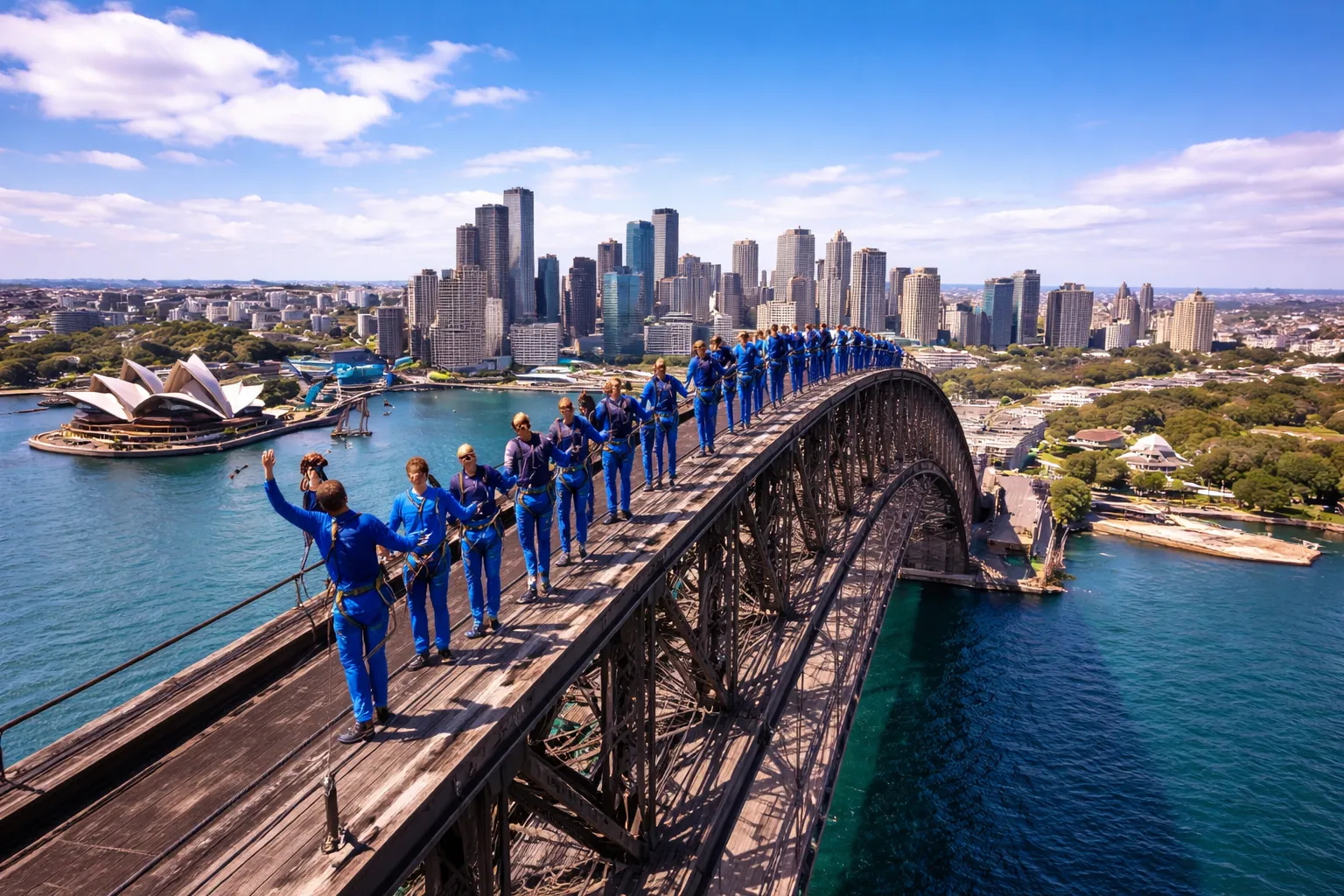 사진=하버 브리지 클라이밍