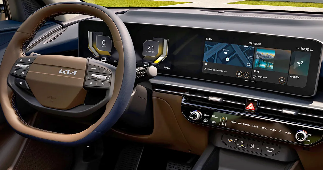 더 뉴 니로 실내 / 기아