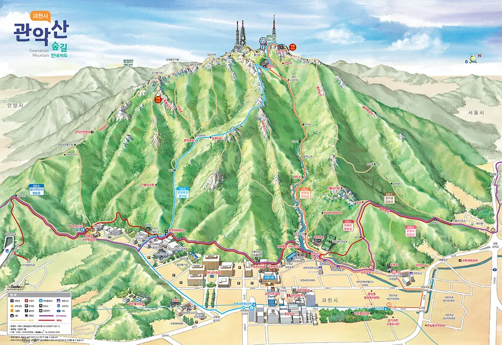 사진=관악산등산로