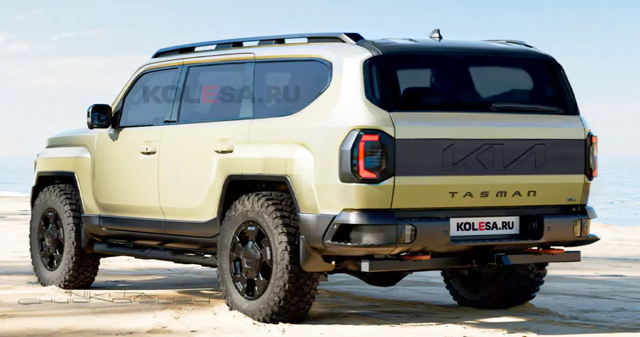 타스만 SUV 예상도 / Kolesa.ru