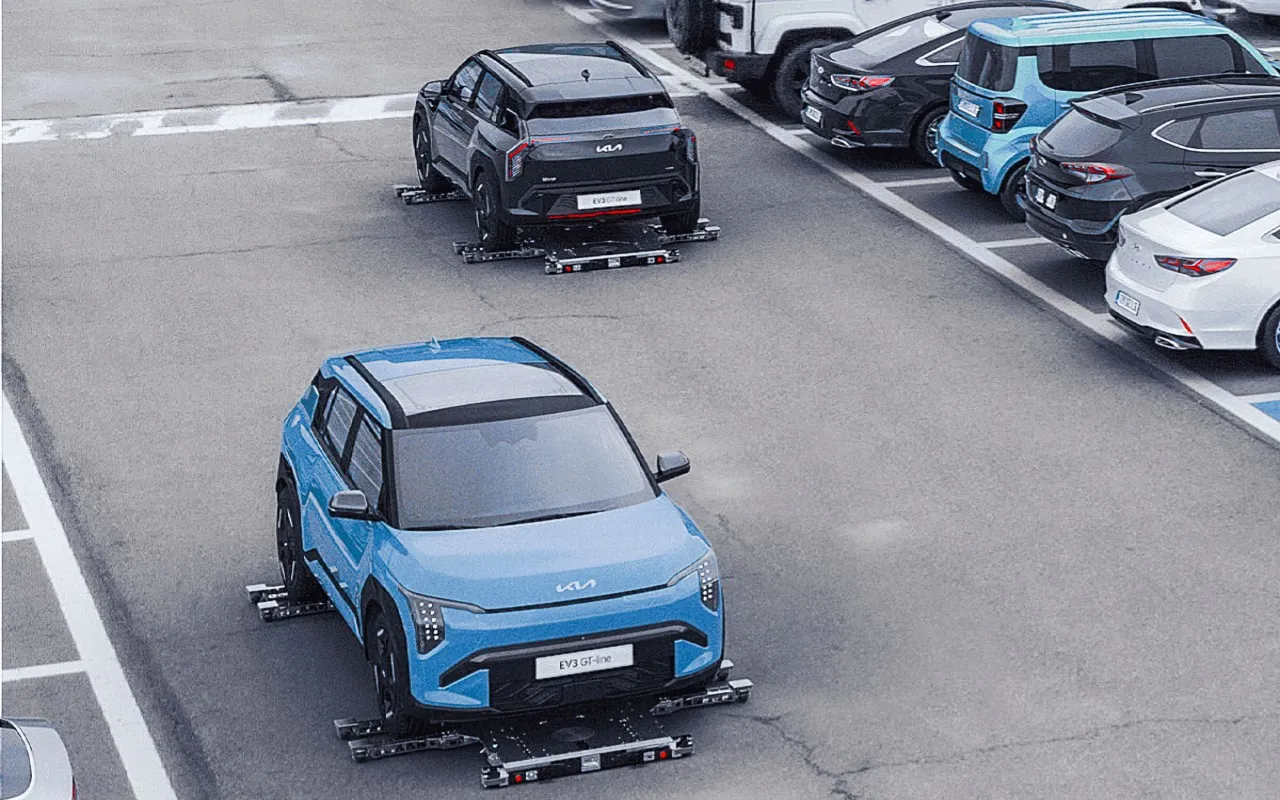 주차로봇 - 출처 : 현대자동차