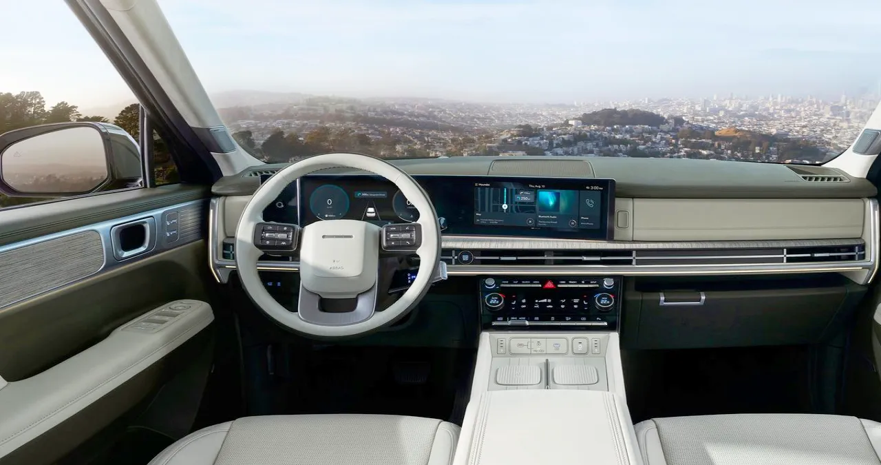 싼타페 실내 / 현대자동차