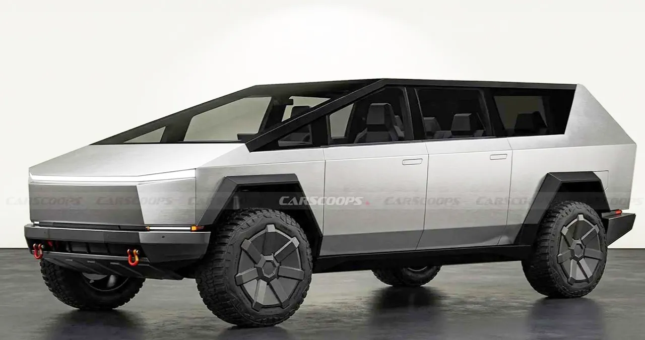테슬라 신형 3열 SUV 예상도 / carscoops