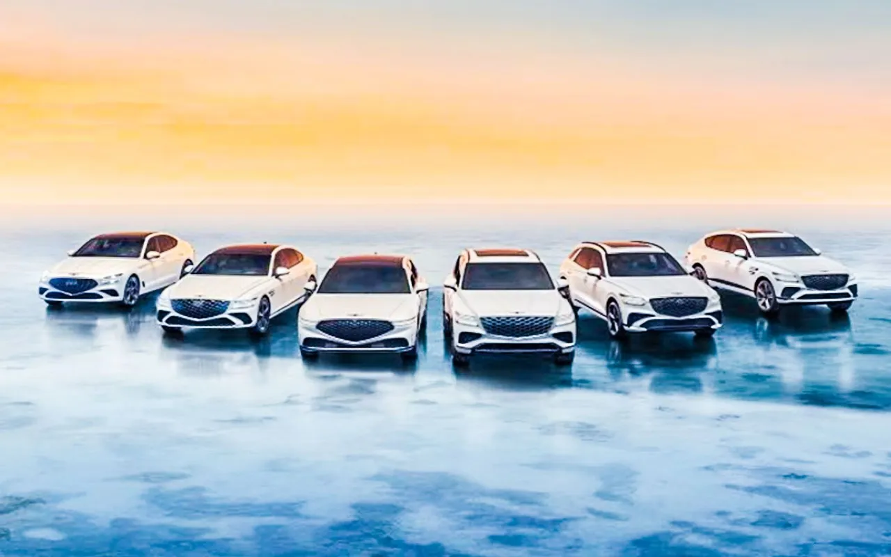 제네시스 라인업 - 출처 : 제네시스