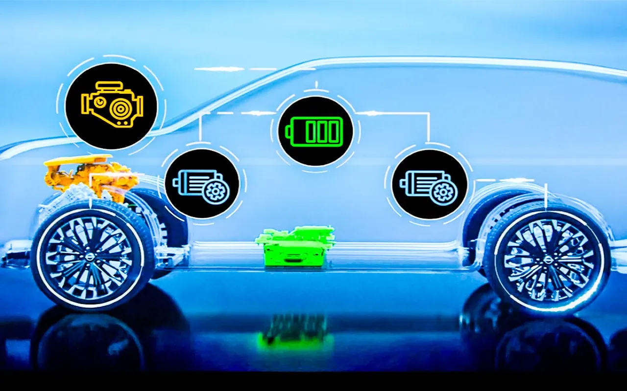 e-파워 구조 - 출처 : 닛산
