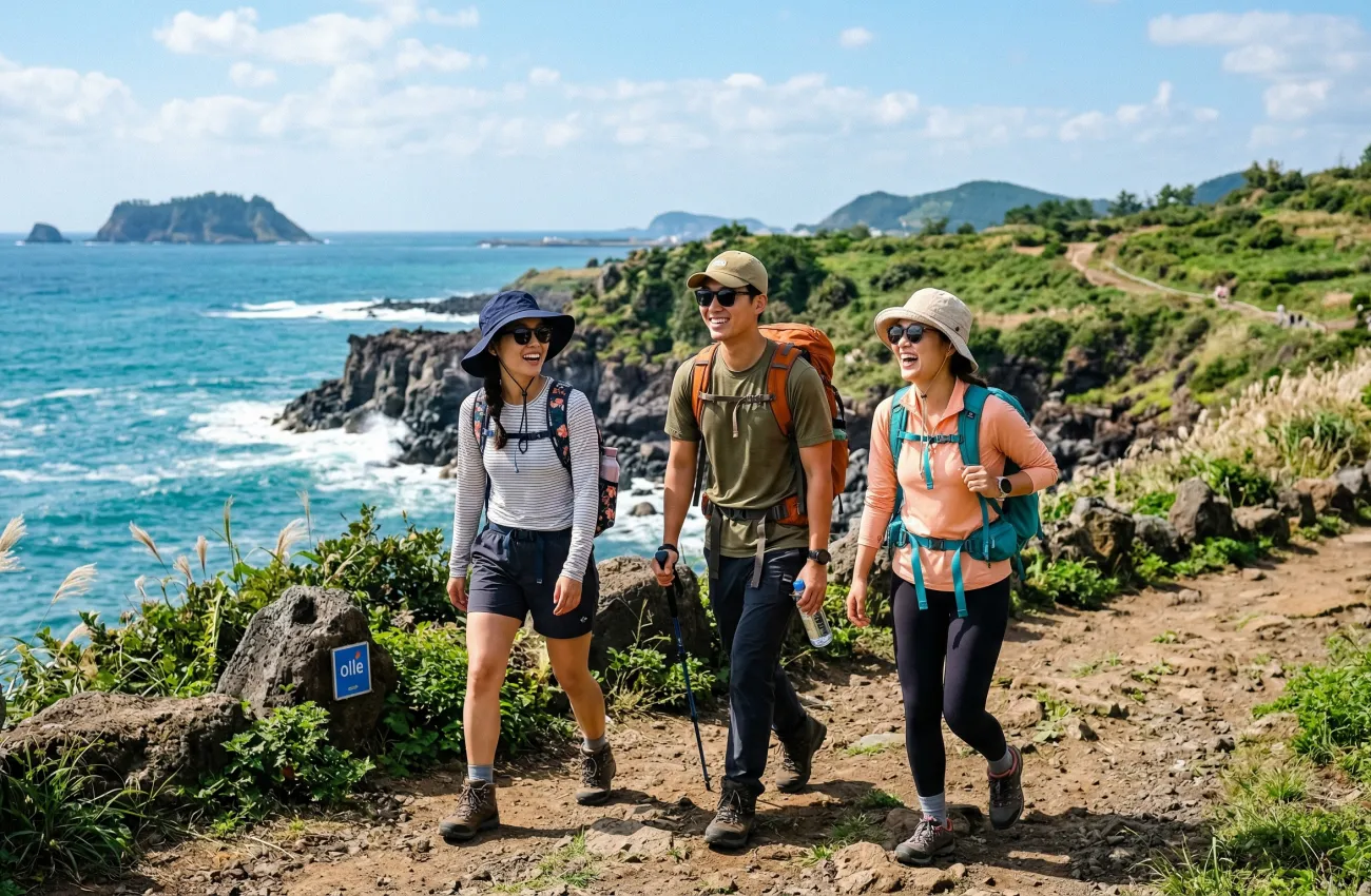 사진=제주 올레길, 생성형이미지