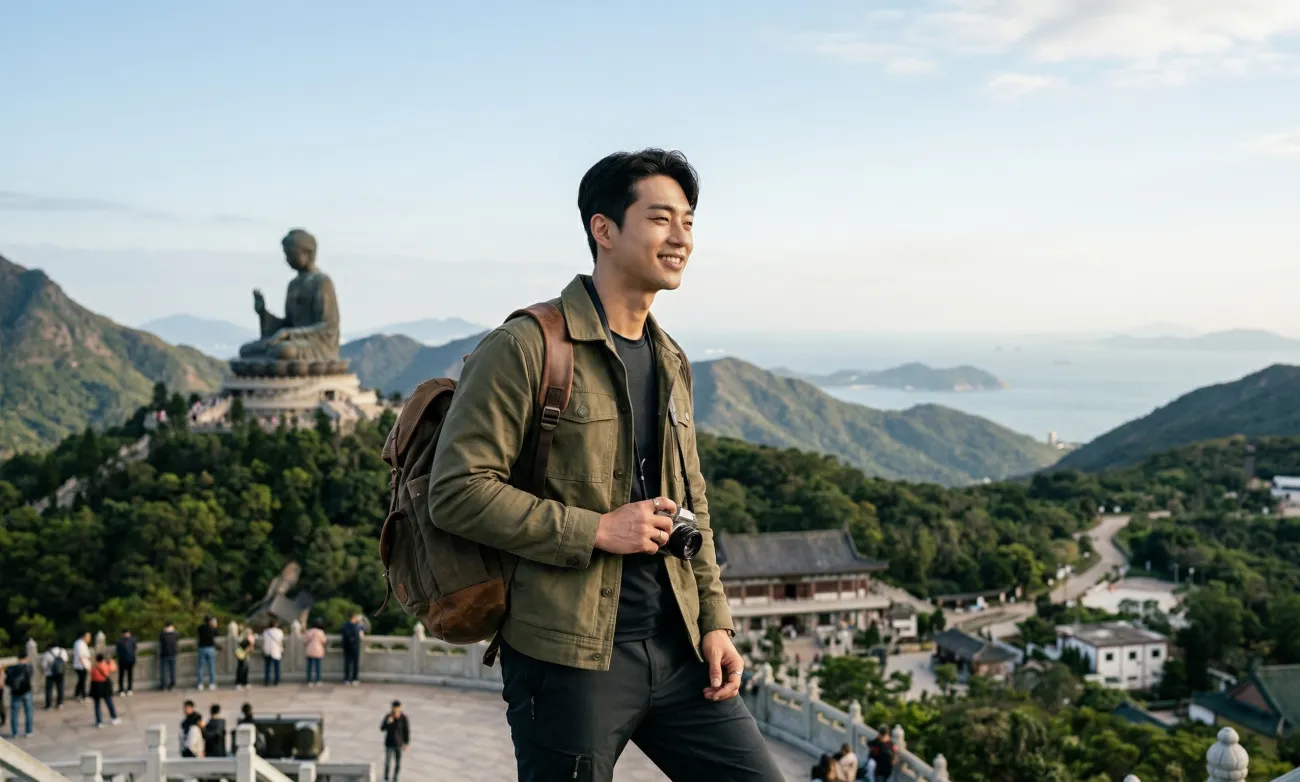 사진=홍콩 란타우섬, 생성형이미지