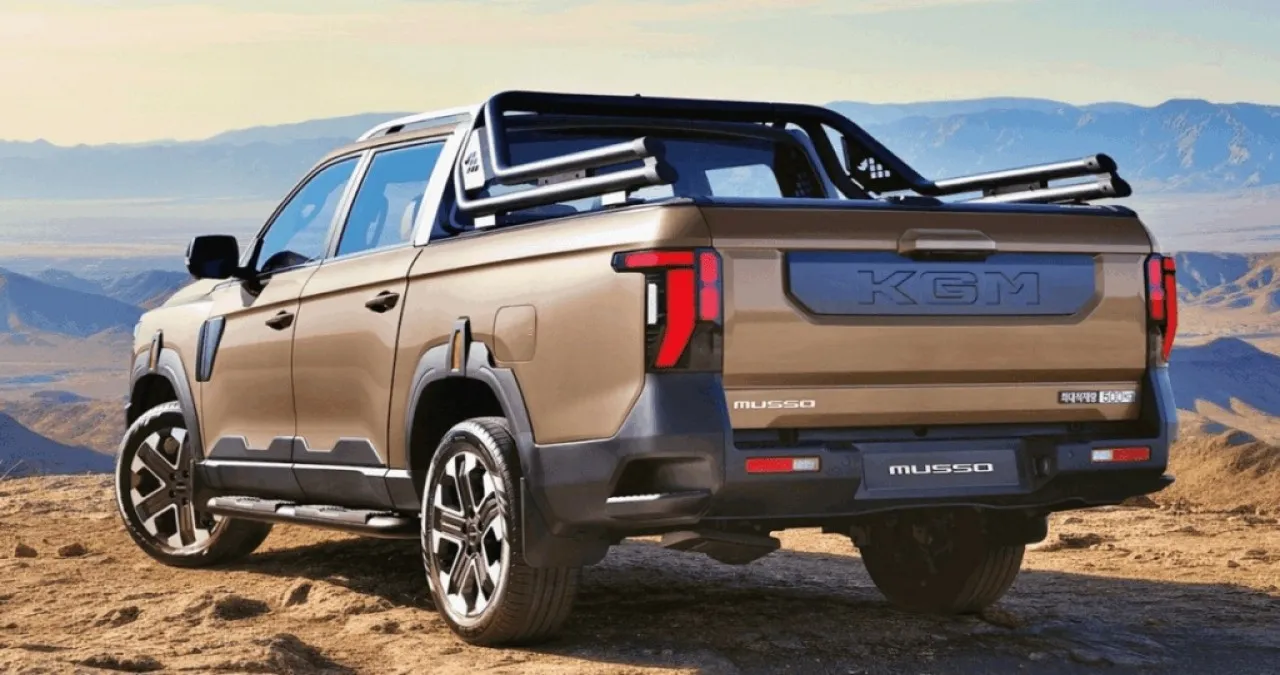 무쏘 신형 픽업트럭 / 사진=온라인 커뮤니티