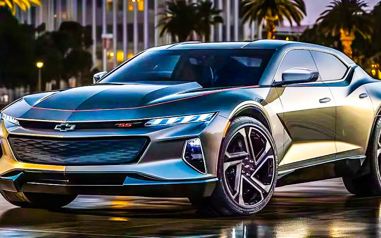 카마로 4도어 예상도 - 출처 : 모터트렌드