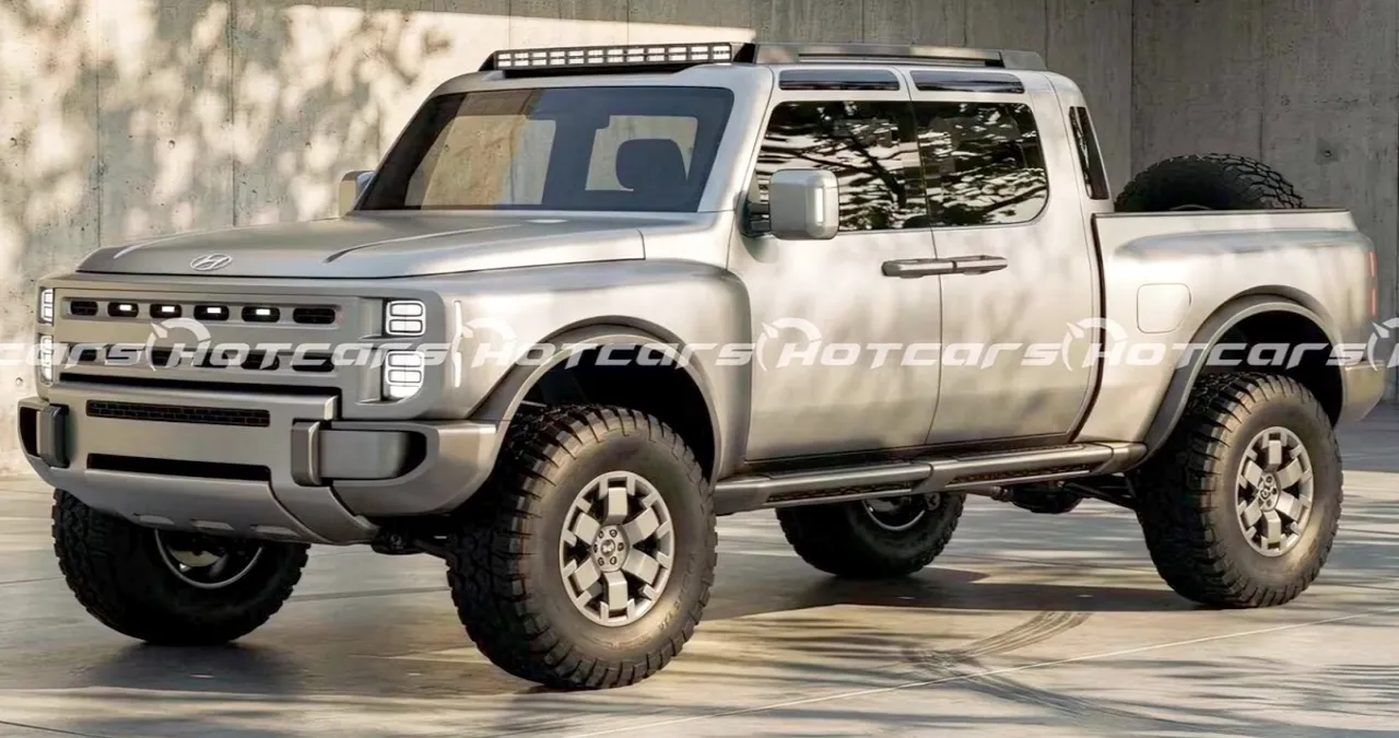 현대차 차세대 픽업 예상도 / HOTCARS