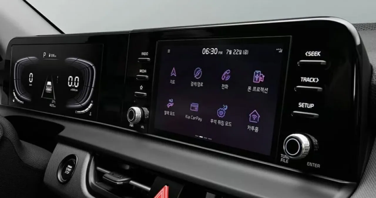 기아 신형 셀토스 디스플레이 / 사진=기아
