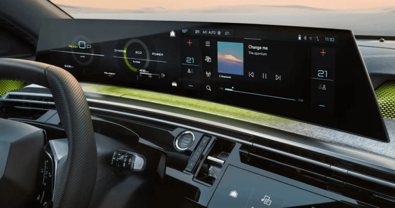 푸조 올 뉴 5008 디스플레이 / 사진=푸조코리아