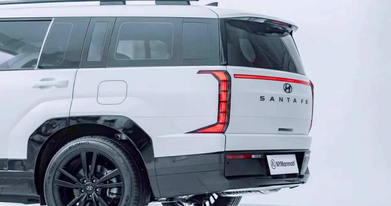 싼타페 페이스리프트 예상도 / 유튜브 ‘뉴욕맘모스 NYMammoth’