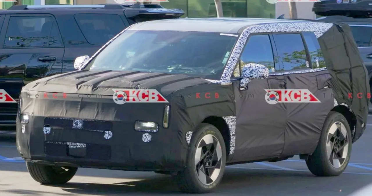 싼타페 EREV 모델 스파이샷 / KCB